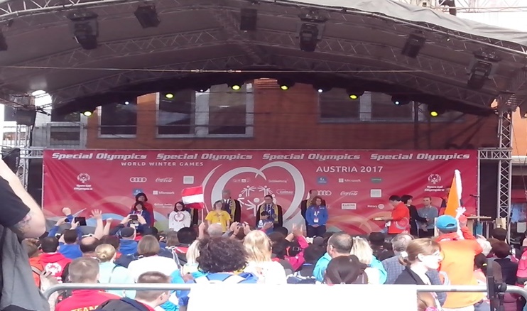 Schladming-Olimpijska vas; podelitev medalj